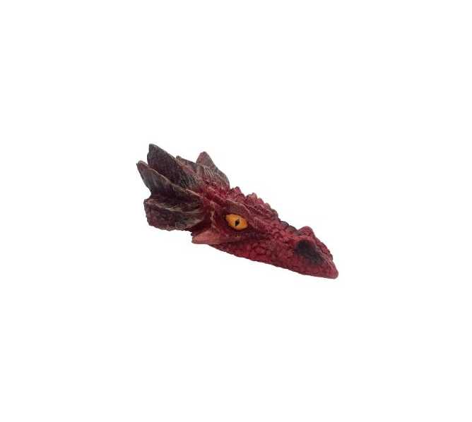 Jersey Jack The Hobbit Smaug Pinball HEAD SCULPTURE, RED #32-0020-00 (2455) 