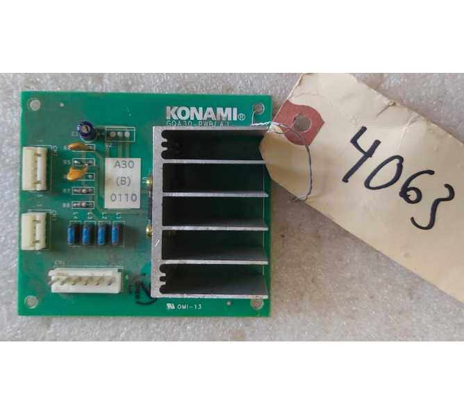 KONAMI Arcade Game SOUND AMP Board #GOA30 (2279) 