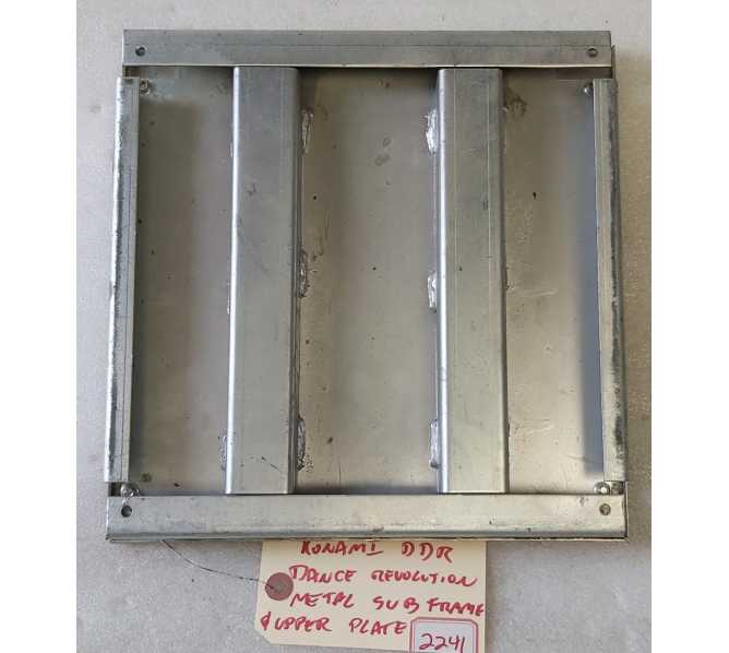 KONAMI DANCE DANCE REVOLUTION Arcade Game METAL SUB FRAME & PLATE (2241) 