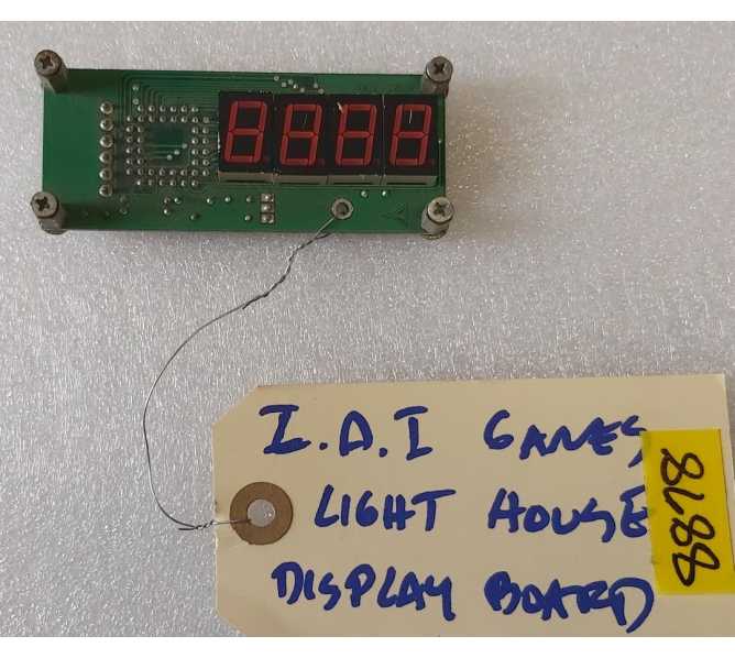 LAI GAMES REDEMPTION Game LIGHT HOUSE DISPLAY Board #BA2601 (8878) 