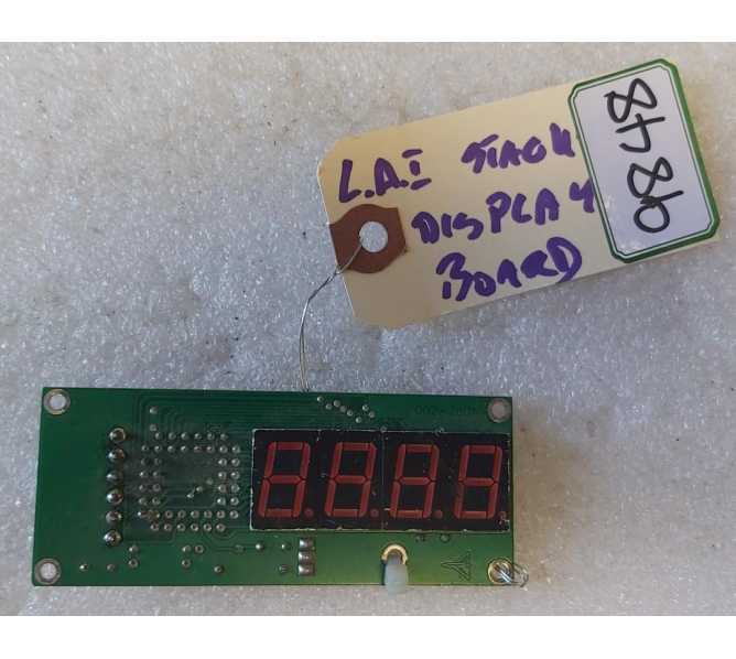 LAI STACKER Arcade Game 4 DIGIT DISPLAY Board #BA2601 (9848) 