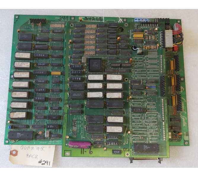 LELAND CORP QUARTERBACK Arcade Game Board Set #291 