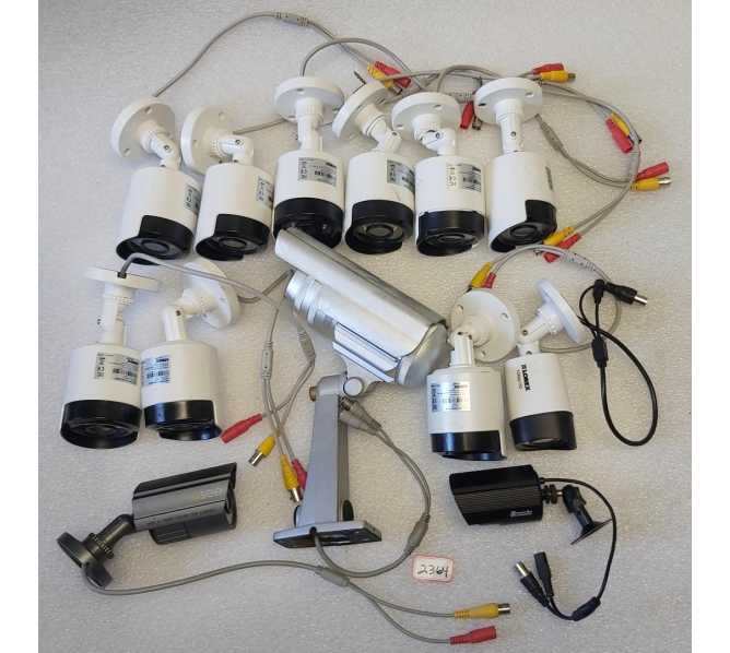LOREX, QSEE, ZMADA, AMERICAN DYNAMICS Security Camera - Lot of 13 (2364)