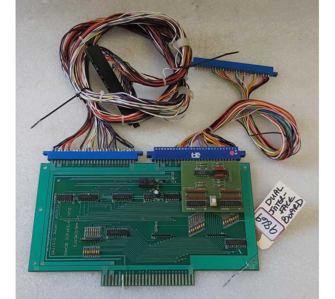 LUPINE SYSTEMS PC AMUSEMENTS DUAL INTERFACE Board #9869 