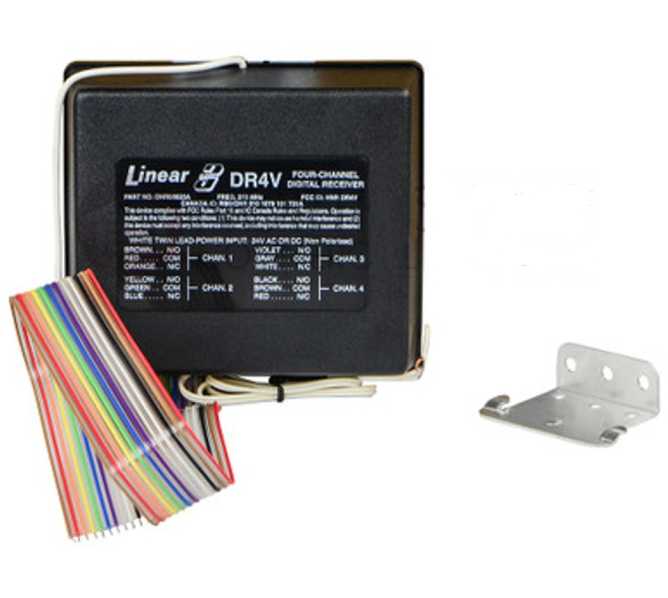 Linear Delta 3 DR4V Four Channel General Purpose Receiver #DNR00023A (9499) 