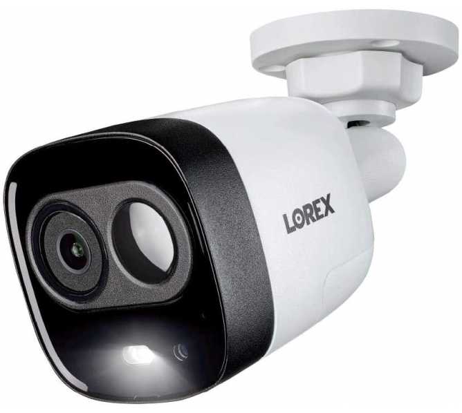 Lorex C241DA-Z4 Indoor/Outdoor 1080p Analog HD Active Deterrence Security Bullet Camera - Box of 4