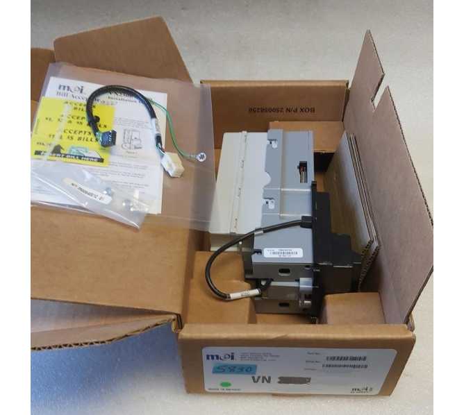 MARS MEI VN 2501 U3 115V Bill Validator (Flash-port) #250000180 (5830)  