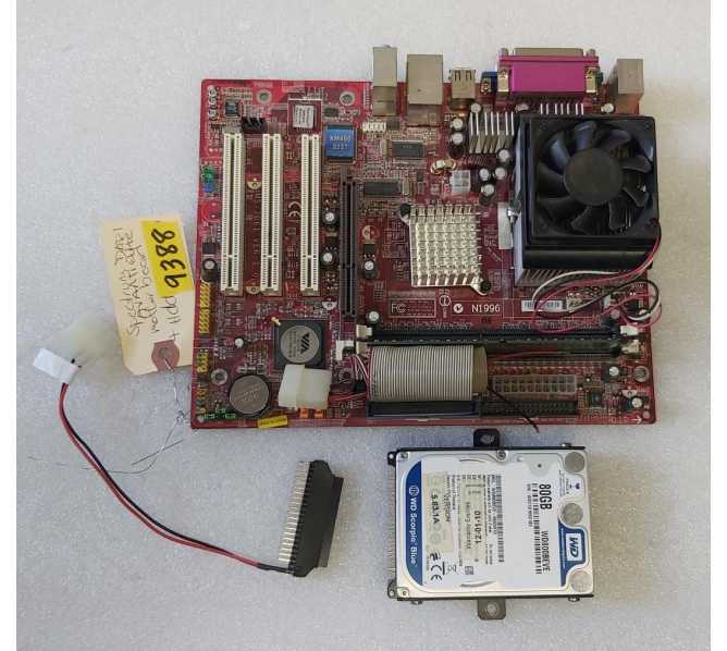 MEDALIST SPECTRUM AVANTI ELITE Dart Arcade Game MOTHERBOARD & HARD DRIVE #9388 