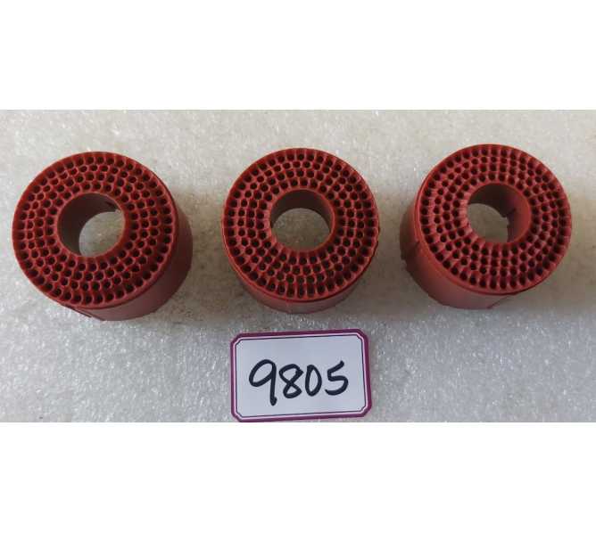 MERIT Dart Machine RED BULLSEYE SEGMENT - Lot of 3 - #19-9157 (9805) 