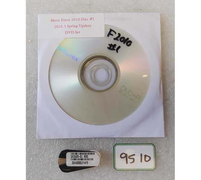 MERIT MEGATOUCH FORCE 2010.5 Upgrade Kit w Security Key #9510  