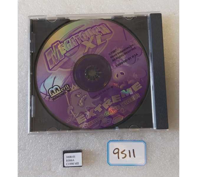 MERIT MEGATOUCH XL EXTREME Disk & Security Key #9511 