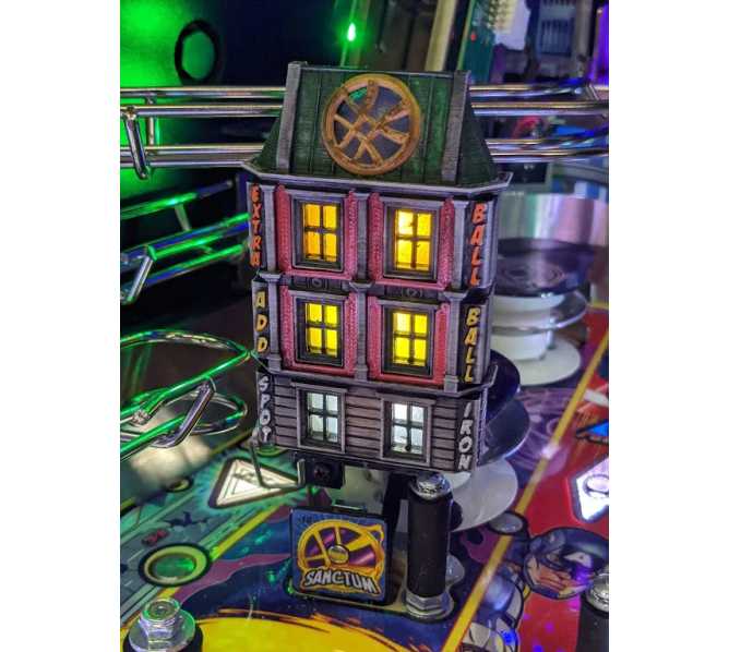 MEZEL MODS STERN AVENGERS INFINITY QUEST Pinball SANCTUM SANTORIUM BUILDING MOD #9826