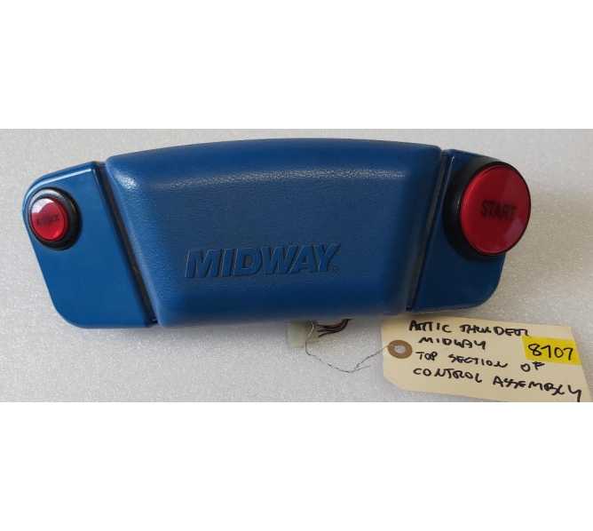MIDWAY ARCTIC THUNDER Arcade Game CONTROL ASSEMBLY TOP SECTION #8707