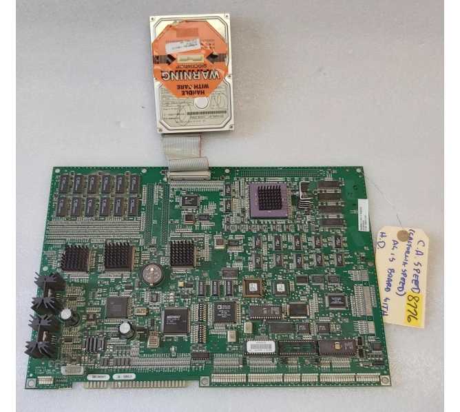 MIDWAY CALIFORNIA SPEED Arcade Game Board #5770-15206-06 & HARD DRIVE (8776)