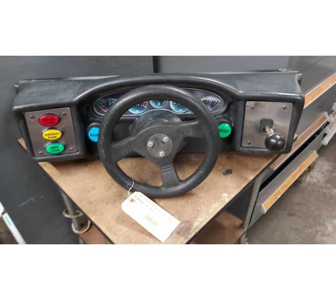 MIDWAY CALIFORNIA SPEED Arcade Game STEERING CONTROL PANEL ASSEMBLY #8988