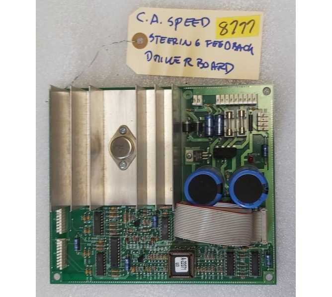 MIDWAY CALIFORNIA SPEED Arcade Game STEERING FEEDBACK DRIVER Board #5772-15096-03 (8777) 