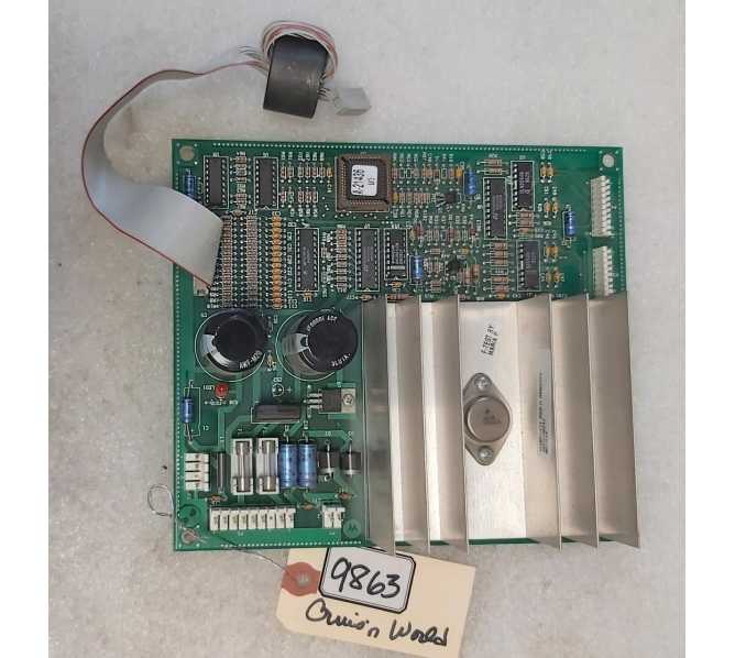 MIDWAY CRUIS'N WORLD Arcade Game DRIVER Board #5772-15096-03 (9863)