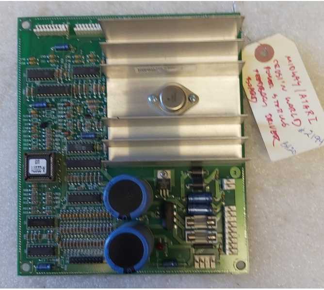 MIDWAY CRUIS'N WORLD Arcade Game FEEDBACK DRIVER Board #5772-15096-03 (2194) 