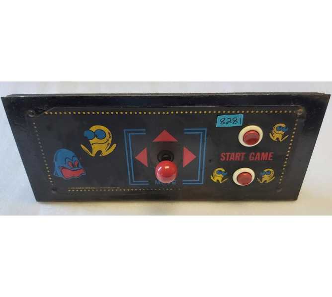 MIDWAY PAC-MAN CABARET Arcade Game CONTROL PANEL #8281 