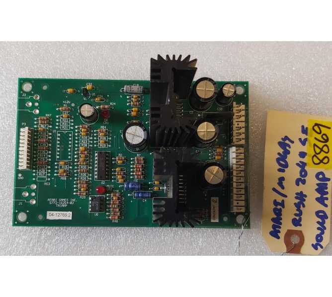 MIDWAY SAN FRANCISCO RUSH 2049 SE Arcade Game SOUND AMP Board #5772-16254-02 (8869) 