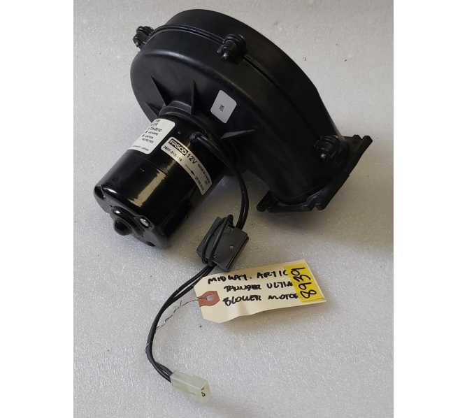 MIDWAY ULTIMATE ARCTIC THUNDER Arcade Game BLOWER MOTOR #8939
