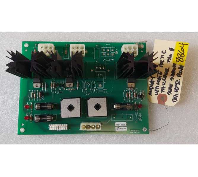 MIDWAY ULTIMATE ARCTIC THUNDER Arcade Game FAN & SEAT SENSOR DRIVER Board #5772-16522-01 (8864) 