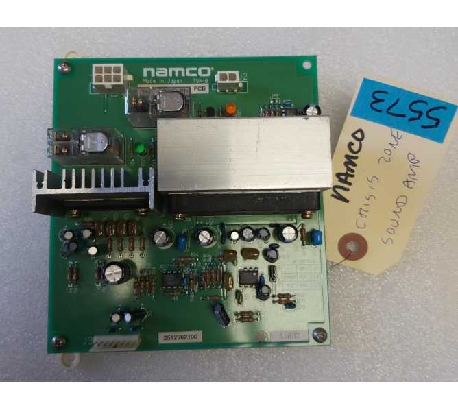NAMCO CRISIS ZONE Arcade Machine Game PCB Printed Circuit SOUND AMP Board #5573 for sale 
