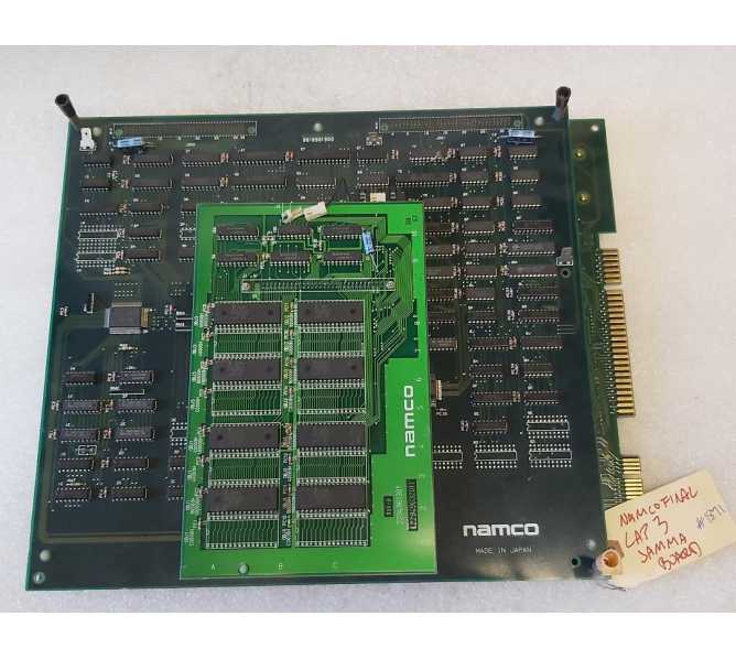 NAMCO FINAL LAP Arcade Game Jamma Boards #1871 