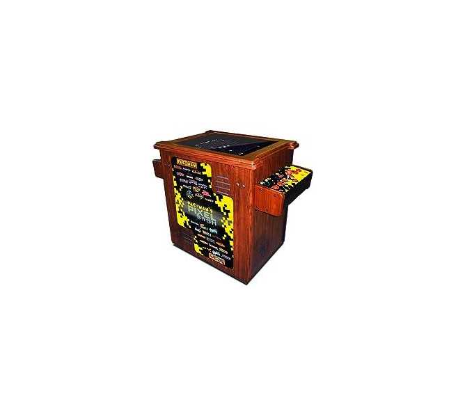 NAMCO PAC-MAN PIXEL BASH Arcade Game BROWN CABINET COCKTAIL TABLE for sale