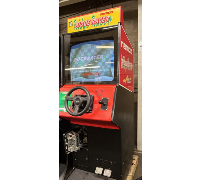 NAMCO RIDGE RACER Upright Arcade Machine Game for sale  