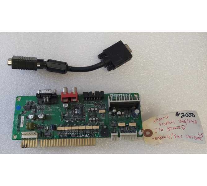 NAMCO TEKKEN 4, SOUL CALIBUR 2 & 3 Arcade Game SYSTEM 246/256 IO Board #8908962700 (2000) 