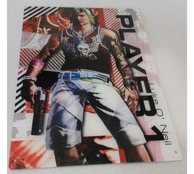 NAMCO TIME CRISIS 5 DELUXE Arcade Game PLAYER 1 Plastic (2293)