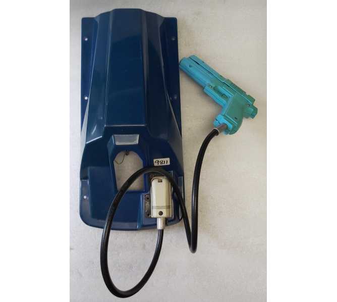 NAMCO TIME CRISIS II Arcade Game GUN & SHIELD PLASTIC #9811