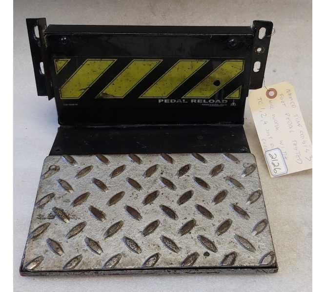 NAMCO TIME CRISIS II, 3, 4 Arcade Game FOOT PEDAL RELOAD Assembly #N007650-001 (2126) 