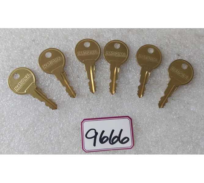 NATIONAL 001 Office Key (Double Sided) #9666 