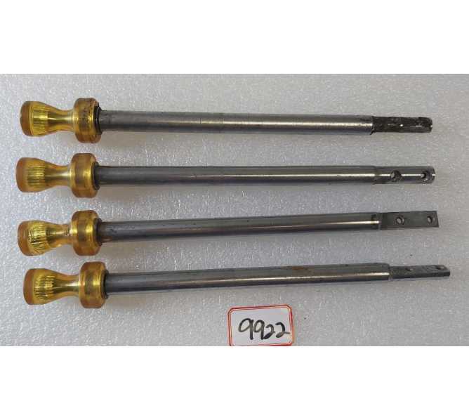 NATIONAL 800 Vending Machine LOWER COLUMN PULL HANDLES - 10 in - Lot of 4 #9922 