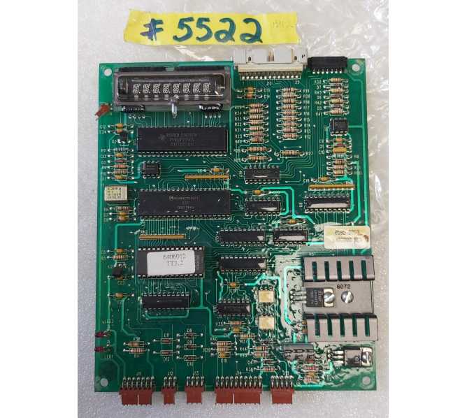 NATIONAL CAFE 7 Coffee Vending Machine MAIN CONTROL Board (5522) 