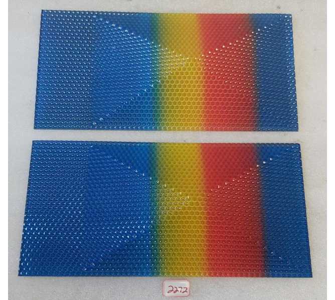 NSM 100 CD SILVER SKY Jukebox FRONT SIDE PLASTICS (2272)