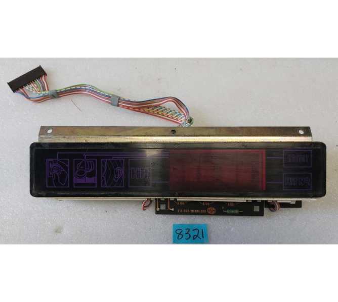 NSM CITY II Jukebox NUMERIC DISPLAY ASSEMBLY #8321 