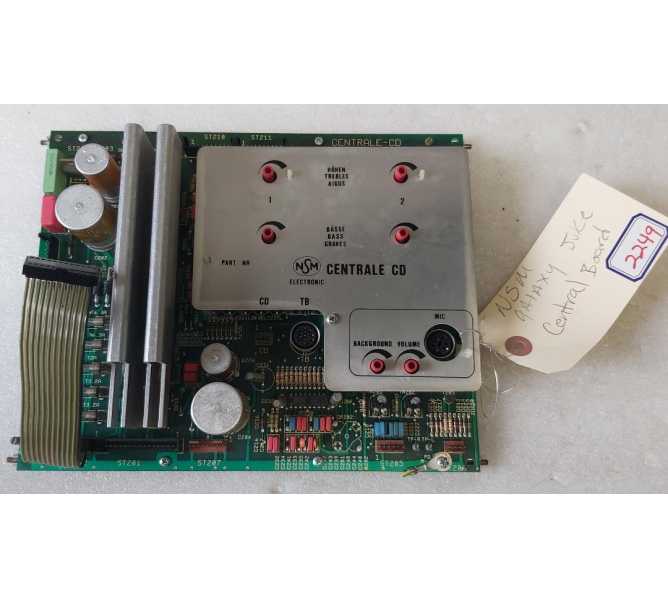 NSM GALAXY Jukebox CENTRAL CONTROL Board (2249) 