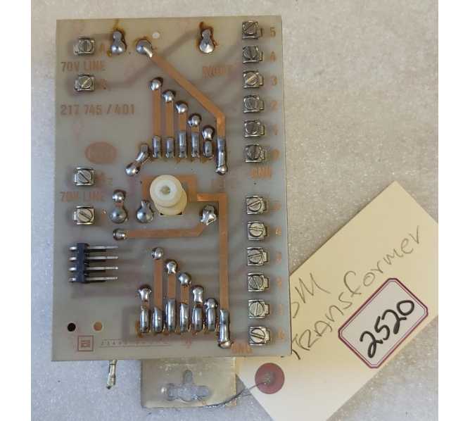 NSM Jukebox TRANSFORMER (2520) 