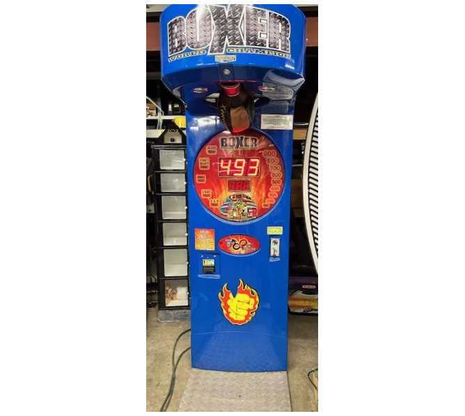 PUNCHLINE BOXER Punching Bag Arcade Game 