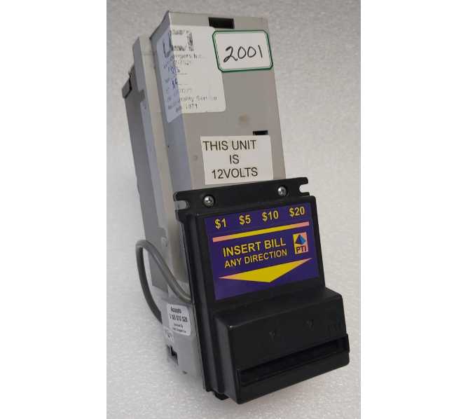 PYRAMID TECHNOLOGIES APEX-5400-U51-USA 12V Bill Acceptor (2001) 
