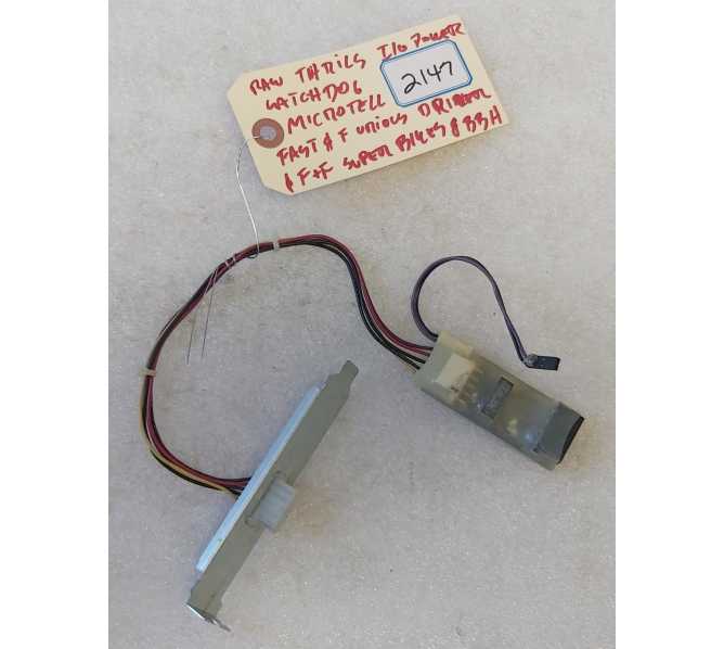 RAW THRILLS Arcade Game WATCHDOG MICROTEL IO POWER DRIVER Board #PCB1067A (2147) 