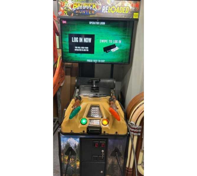 RAW THRILLS BIG BUCK HUNTER RELOADED Arcade Game for sale 