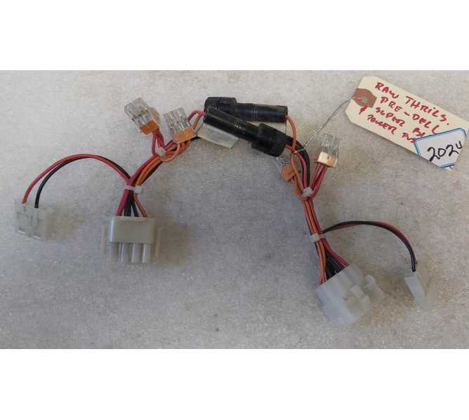 RAW THRILLS FAST & FURIOUS, SUPER BIKES (Pre DELL) POWER FUSE ADAPTER #810-00080-01 (2024)