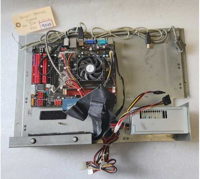 RAW THRILLS TARGET TERROR Arcade Game BOARD Set w POWER SUPPLY #9545 