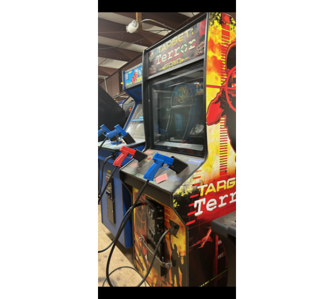 RAW THRILLS TARGET TERROR Arcade Game for sale 