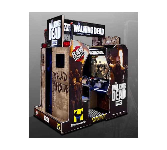 RAW THRILLS The Walking Dead Sit-down Shooter Arcade Game for sale