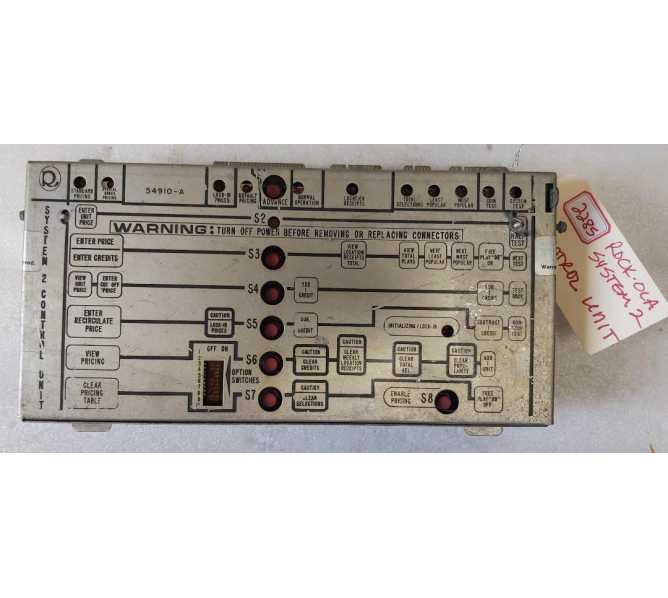 ROCK-OLA Jukebox SYSTEM 2 CONTROL UNIT #54910-A (2285) 